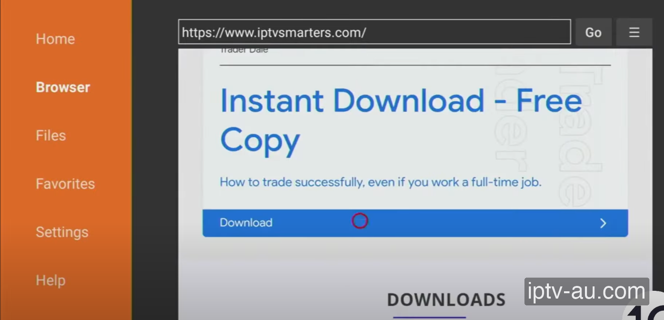 Download Smarters Pro for IPTV on Chromecast