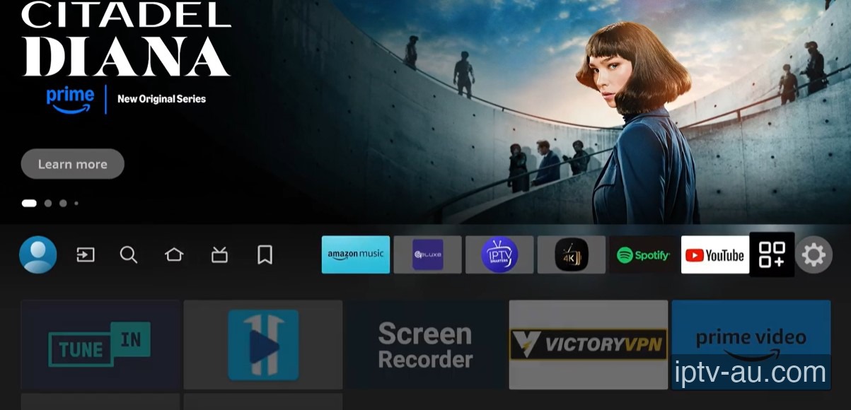 Fire TV Settings Menu