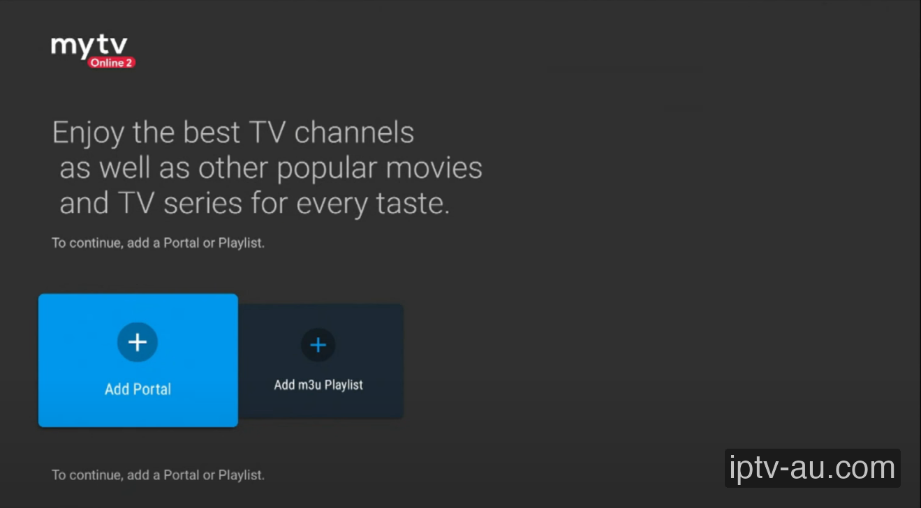 Add a New Portal for IPTV on Formuler