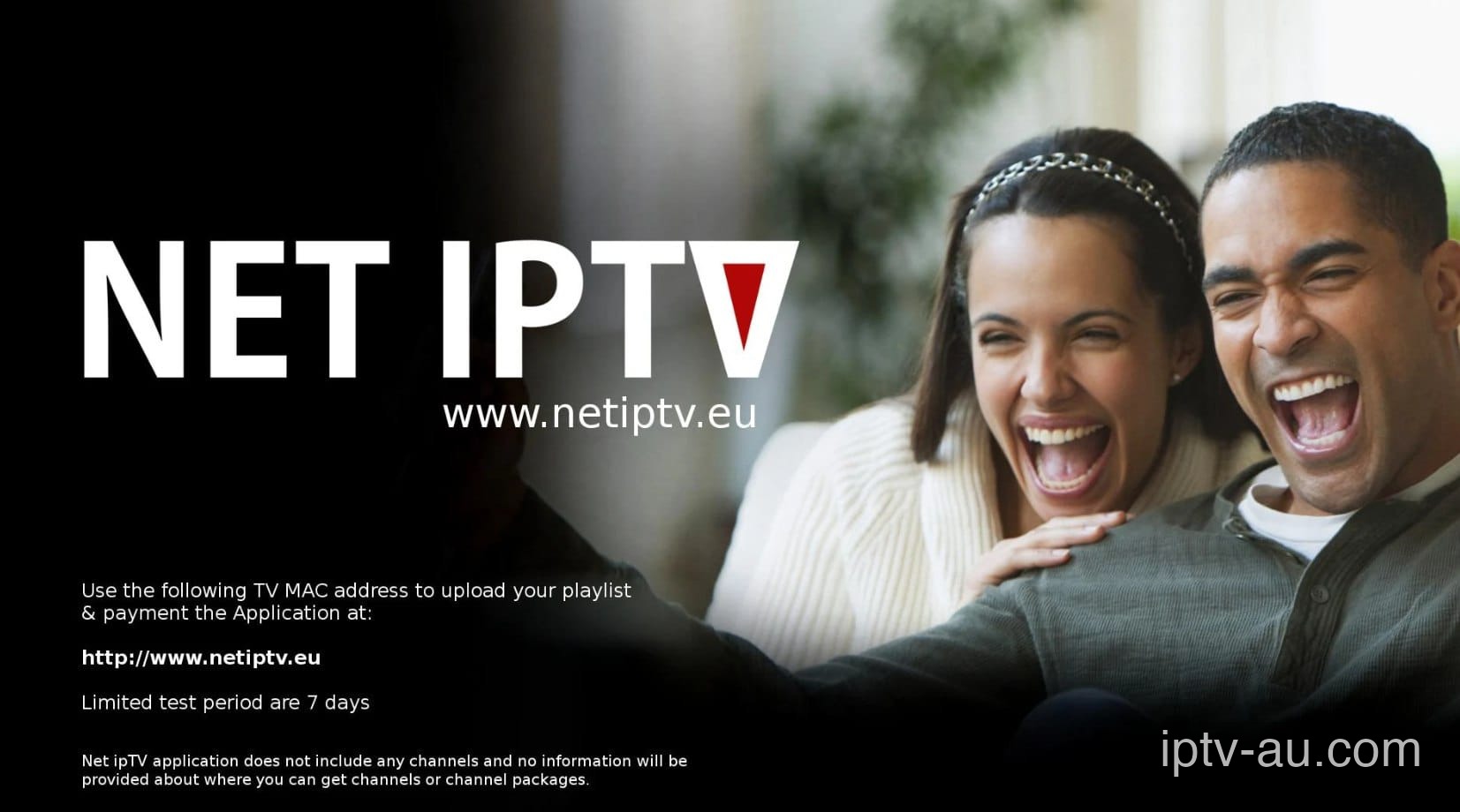 Restart App on TV for IPTV on Net IPTV