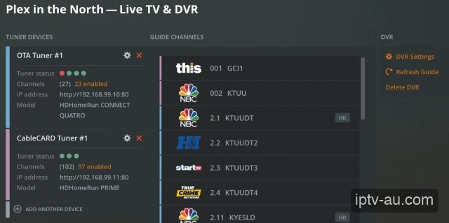Plex DVR Setup Complete