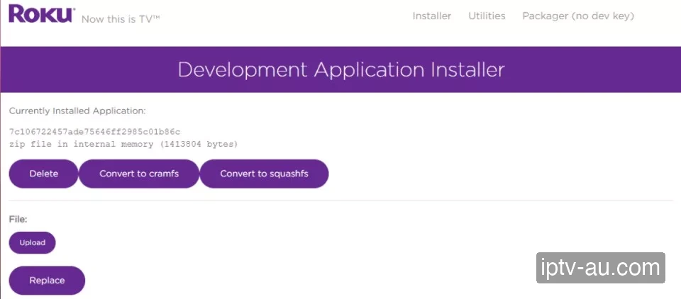 Verify Installation for IPTV on Device