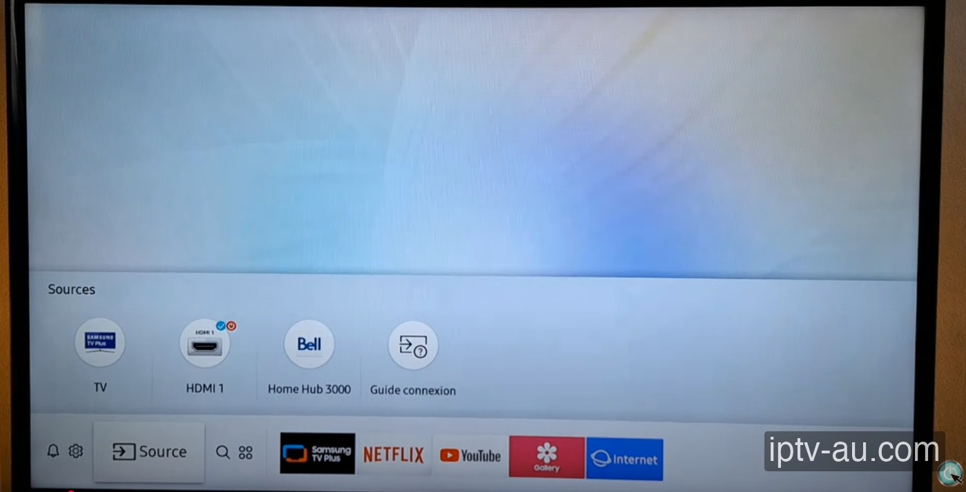 Access the App Store for IPTV on Samsung TV