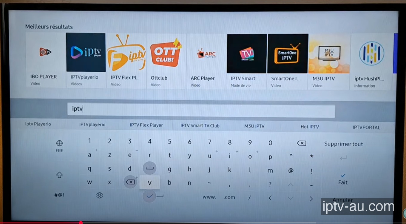 Search for IPTV Apps