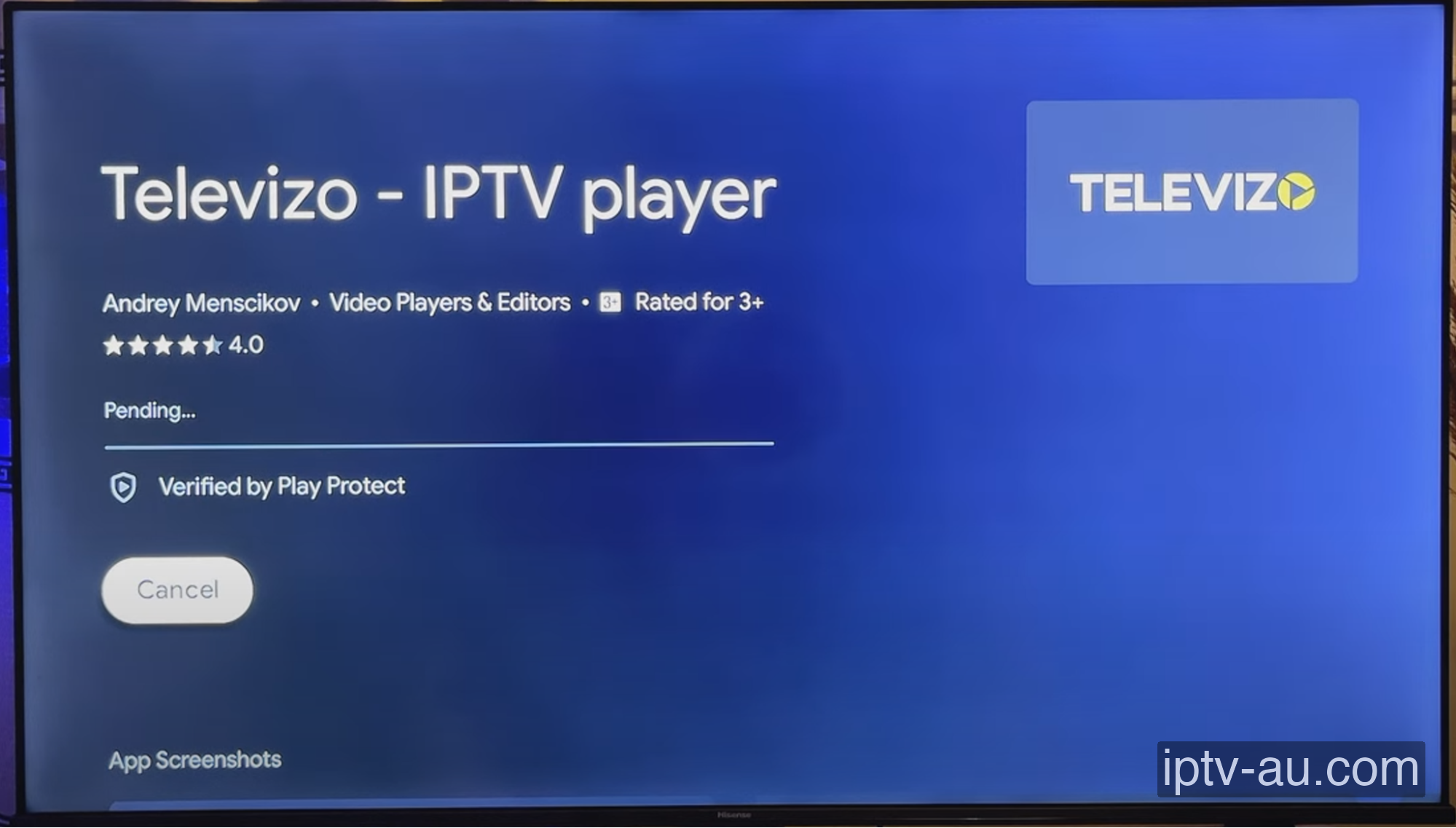 Install Televizo for IPTV on Televizo IPTV