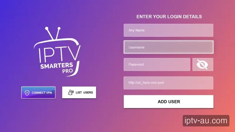 Launch IPTV with VPN