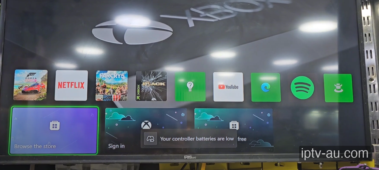 Open Microsoft Store on Xbox